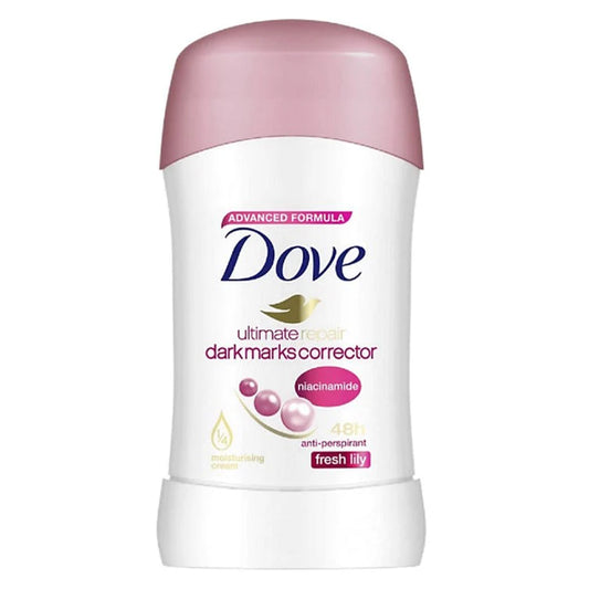 Dove Ultimate Repair Darkmarks Corrector Deodorant Stick Fresh Lily 40g