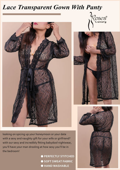 2 PCS Nighty net gown & Painty