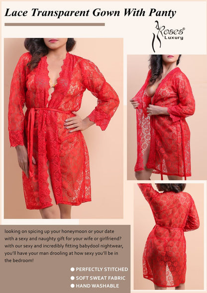 2 PCS Nighty net gown & Painty